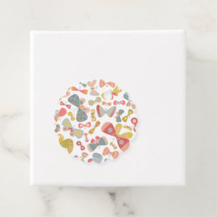 Étiquettes Cadeau Motif papillon moderne