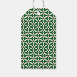 Étiquettes-cadeau Motif vert