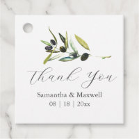 Mots clés Faveur mariage Branche d'olive simple