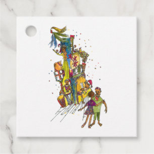 Étiquettes Cadeau Mots clés Holiday Favor