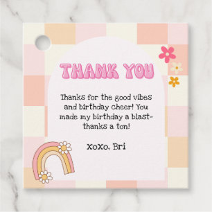 Étiquettes Cadeau Mots clés super Filles Anniversaire Favoriser