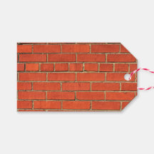 Mur classique en briques rouges
