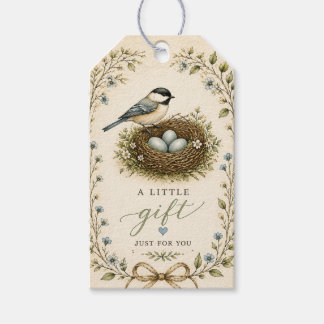 Étiquettes-cadeau Nid d'oiseau