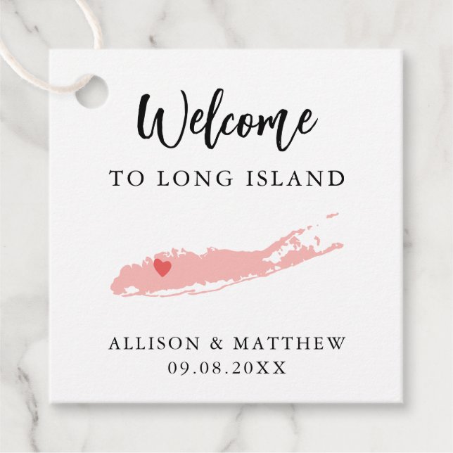 Étiquettes Cadeau N'importe quel sac de bienvenue pour Mariage de lo (Devant)