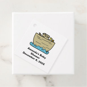 Étiquettes Cadeau Noah's Art Cute Baby shower Genre Neutre