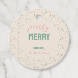 Étiquettes Cadeau Noël chic