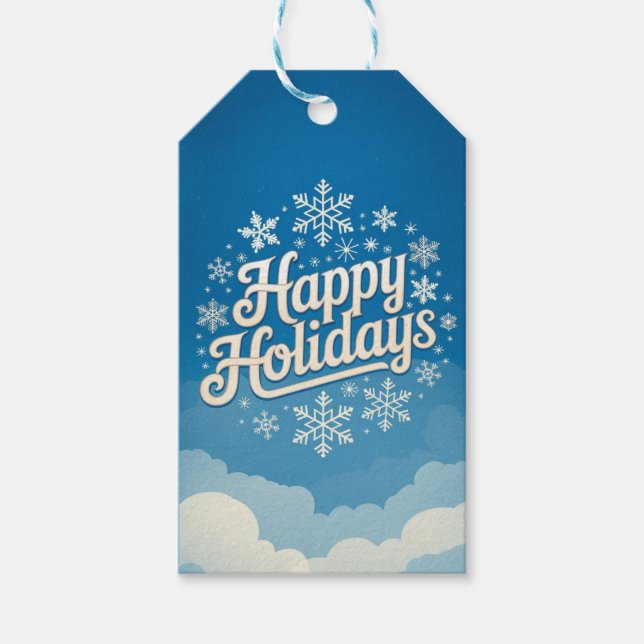 Étiquettes-cadeau noël de rêve (Devant)