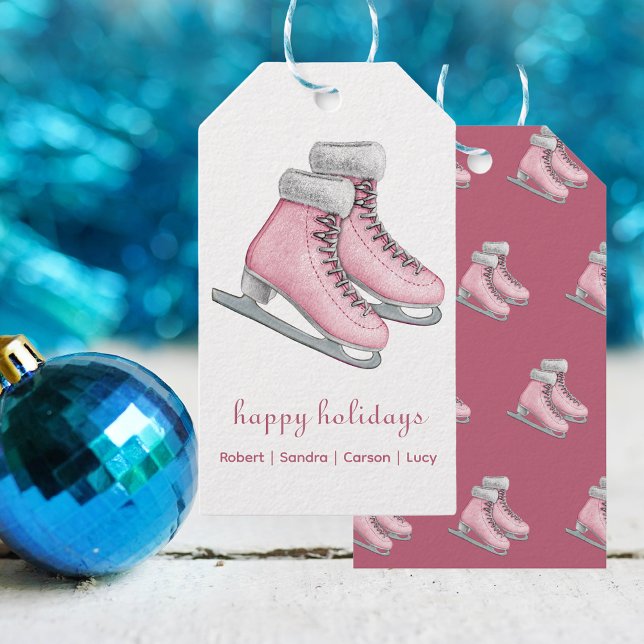 Étiquettes-cadeau Noël mignon moderne (Créateur téléchargé)