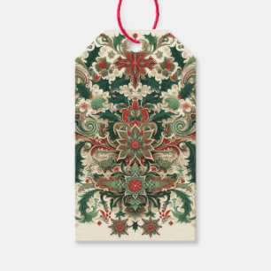 Étiquettes-cadeau Noël victorien/classique/Vintage
