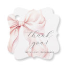 Noeud Papillon Rose Fête Prénatale