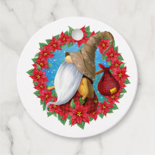 Étiquettes Cadeau Nordic Christmas Gnome