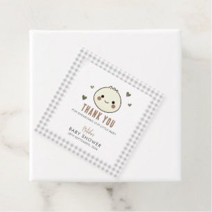 Étiquettes Cadeau Notre petit Baby shower neutre pour les femmes