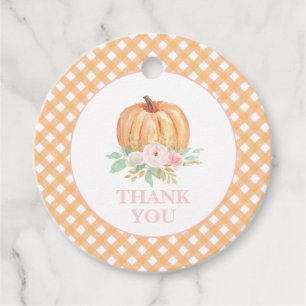 Étiquettes Cadeau Notre petit Merci de premier anniversaire fleuri C