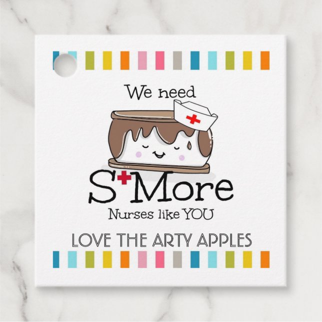 Étiquettes Cadeau nous avons besoin de plus d'infirmières comme vous (Devant)