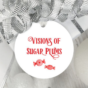 Étiquettes Cadeau Nuit avant Noël Visions des prunes de sucre