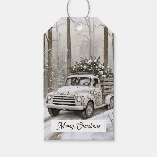 Étiquettes-cadeau Nutcracker Toy Soldier Christmas (Devant)