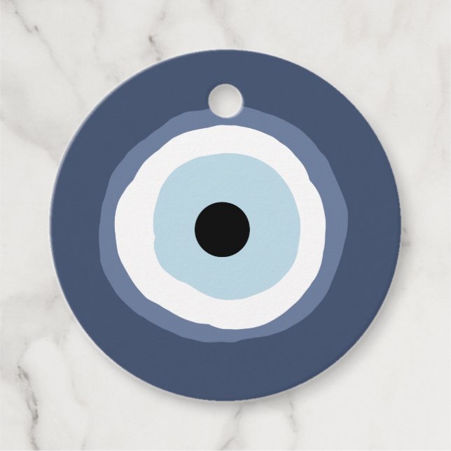 Étiquettes Cadeau Oeil malin (Devant)