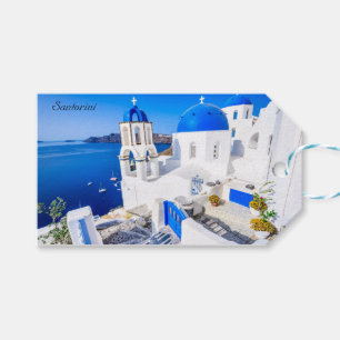 Étiquettes-cadeau Oia Santorini