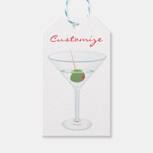 Étiquettes-cadeau Olive Martini Thunder_Cove