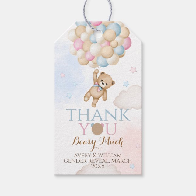 Étiquettes-cadeau On peut attendre avant le sexe Révéler le Baby sho (Devant)