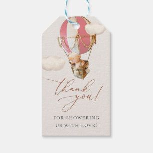 Étiquettes-cadeau On Peut Attendre ! Baby shower Invitation Don Ta