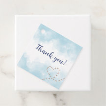 Ours d'avion bleu - Baby shower