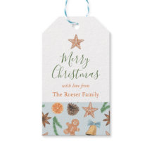 Pain d'épices et cloches d'aquarelle