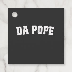 Étiquettes Cadeau Pape Léon XIV Église chrétienne Da Pope Da