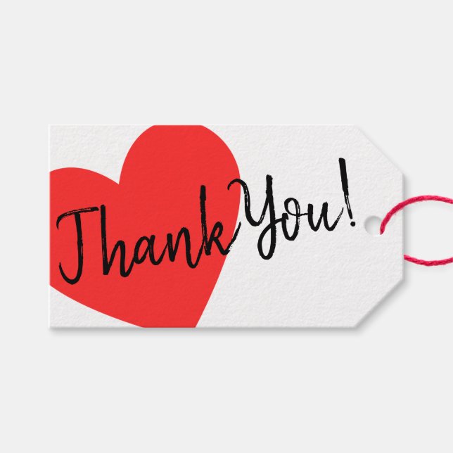 Étiquettes-cadeau Papier Kraft Cadeaux simples faits main (Devant (Horizontal))