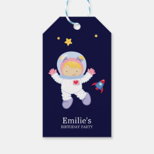 Étiquettes-cadeau Partie d'anniversaire de enfant de fille