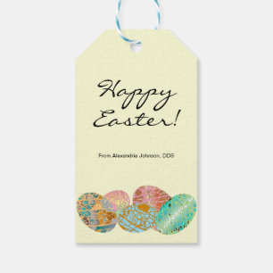 Étiquettes-cadeau Pastel Custom Business Sponsor Easter Egg Hunt