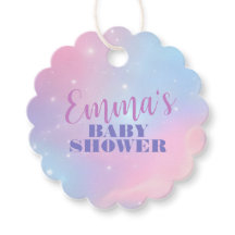 Pastel Magique Galaxie Rose Bleu Étoilé
