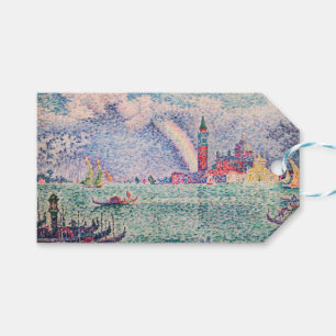 Étiquettes-cadeau Paul Signac - Arc-en-ciel, Venise