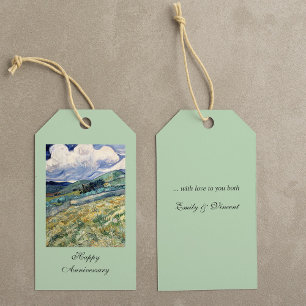 Étiquettes-cadeau Paysage de Saint-Rémy par Vincent Van Gogh