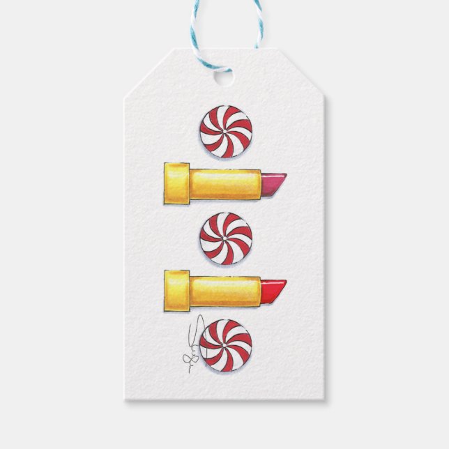 Étiquettes-cadeau Pepperment Joy (Devant)