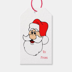 Étiquettes-cadeau Père Noël