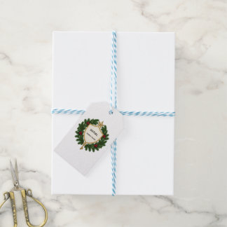Étiquettes-cadeau Personalized Family Crest Christmas Gift Tags