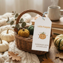 Personalized Little Pumpkin Baby Blanket