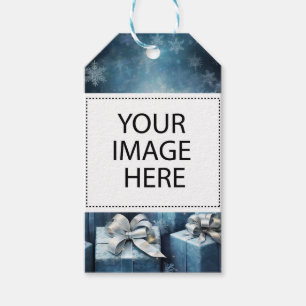 Étiquettes-cadeau Personnalisé Personnalisé Votre Propre Photo & Tex