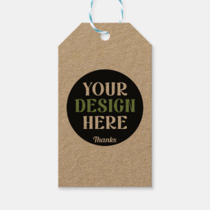 Étiquettes-cadeau personnalisé, unique, élégant et minimaliste hersh