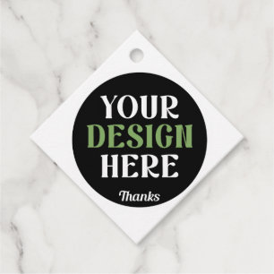 Étiquettes Cadeau personnalisé, unique, élégant et minimaliste hersh