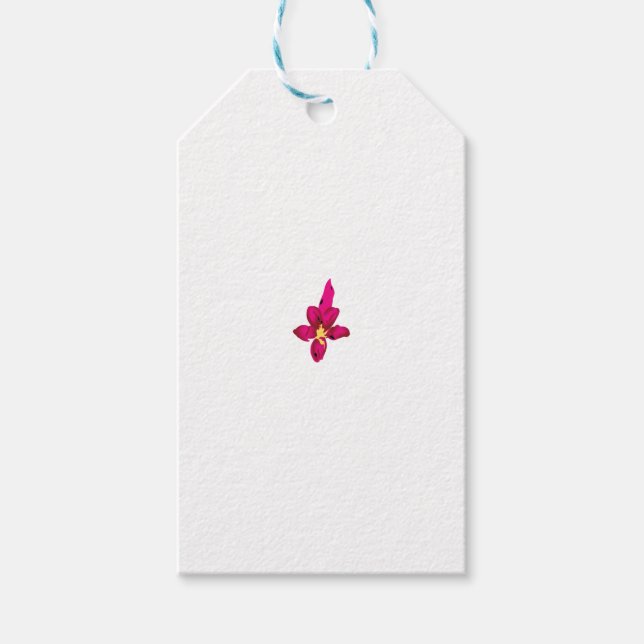 Étiquettes-cadeau personnalisées | Élégant, métall (Devant)