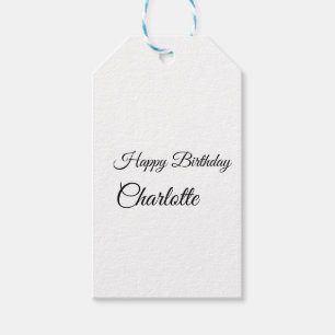 ÉTIQUETTES-CADEAU PETIT ANNIVERSAIRE DE CUTIE