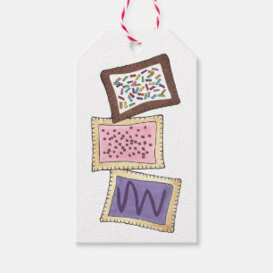 Étiquettes-cadeau Petit-déjeuner congelé Pâtisserie Grille-pain Junk