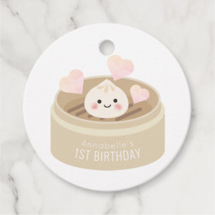 Étiquettes Cadeau Petit Merci d'anniversaire de dumping