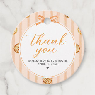 Étiquettes Cadeau Petits Tags de Remerciement pour Baby Shower d'Aut