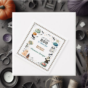 Étiquettes Cadeau Peu de BOO est dû Citrouille Éffrayant Baby showe