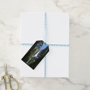 Étiquettes-cadeau Photographie des chutes Yosemite et des paysages b