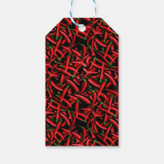 Étiquettes-cadeau Piments rouges