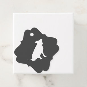 Étiquettes Cadeau Pit Bull Chien Baby Pitbull Douche Genre Neutre